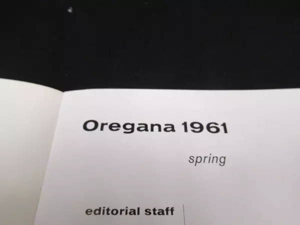 1961 Oregana University of Oregon Yearbook and Album 3 Volume Hardcover Set