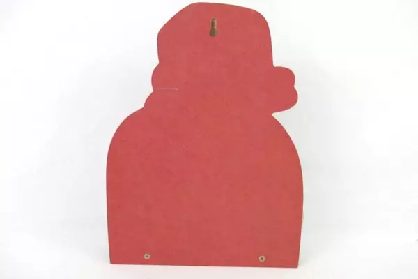 Vintage 1985 Lillian Vernon Santa Christmas Card Holder Book Wall Shelf
