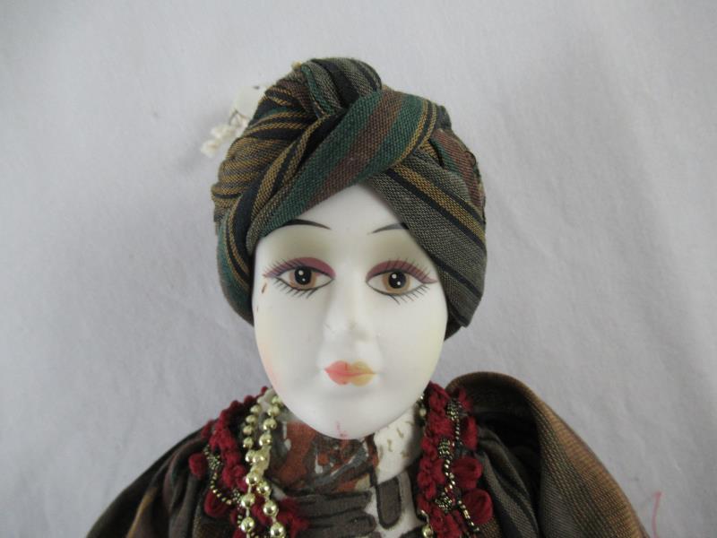 1994 Vintage Bag Lady Dolls Sarah Wife Of Abraham Rare Porcelain Cloth Doll COA