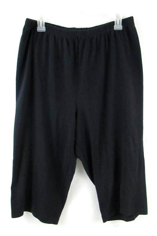 Casual Knitwear By Dobie Capri Leggings Women's Size Large Black USA