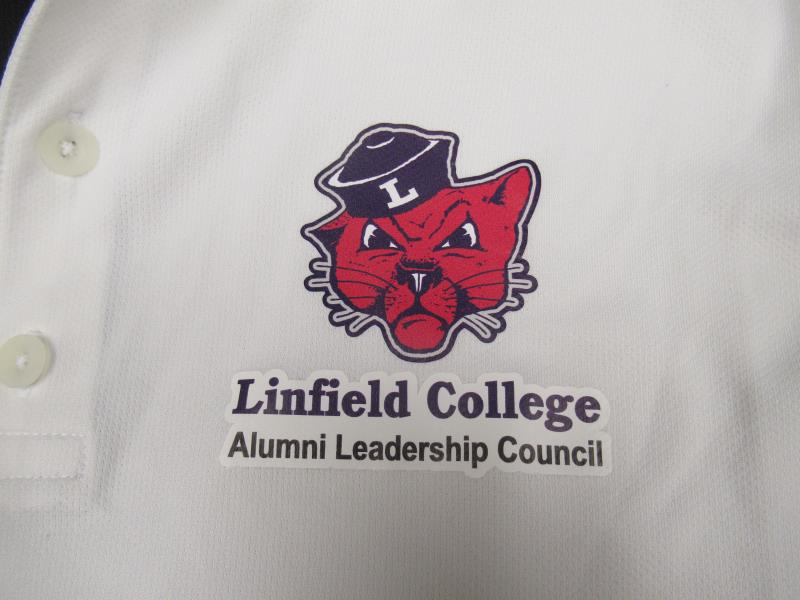 Lot of 2 Oregon College Polo Shirts OSU Beavers Linfield Alumni Men's Size L