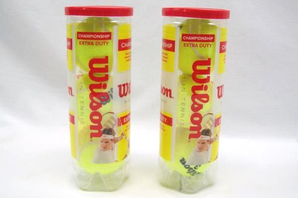 Lot of 2 Wilson Championship Extra Duty Tennis Balls