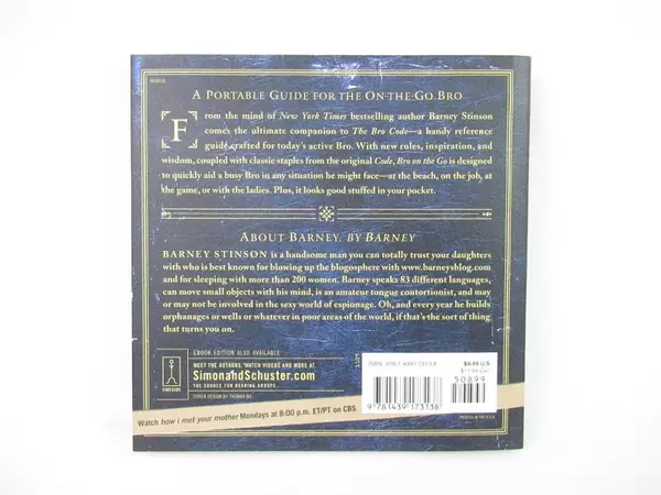 Bro on the Go by Barney Stinson with Matt Kuhn Neil Patrick Harris Paperback