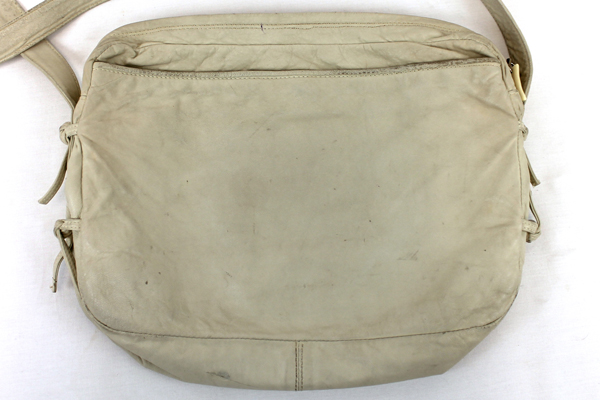 Vintage MEYERS Woven Leather Cross Body Messenger Purse Handbag