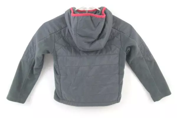 Columbia Sportswear Kids Fleece Lined Jacket Sz XXS Unisex Gray Hooded