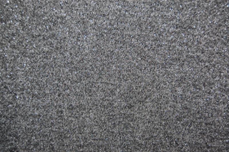 Ann Taylor LOFT Women's Long Sleeve Top Size Small Grey Tinsel Metallic