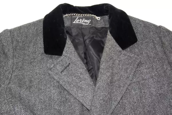 Vintage Loring Women's Trench Jacket Wool Hockanum Made In USA See Measurements