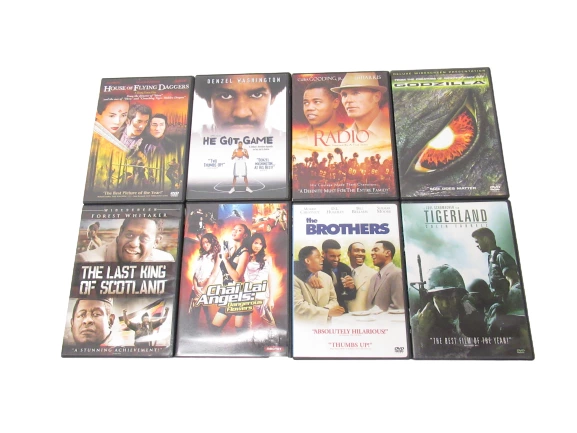 Wholesale Lot of 33 DVDs Assorted Comedy Action PG13 and R No Duplicates
