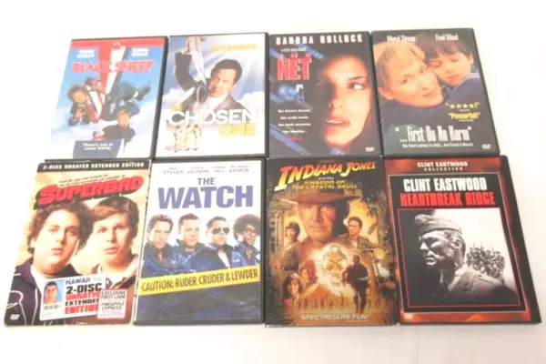 Wholesale Lot of 33 DVDs Assorted Comedy Action PG13 and R No Duplicates