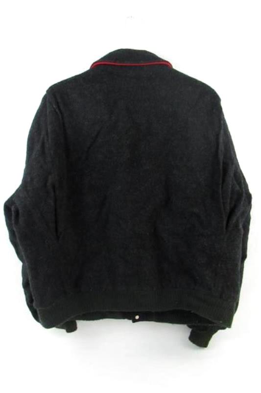 Vintage Woolrich Bomber Jacket Men's See Measurement Wool Shell Plaid Lined Grey