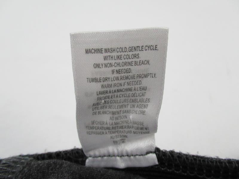 Nordstrom Cropped Zipper Ankle Pants Women's Size Medium Grey Pull Up
