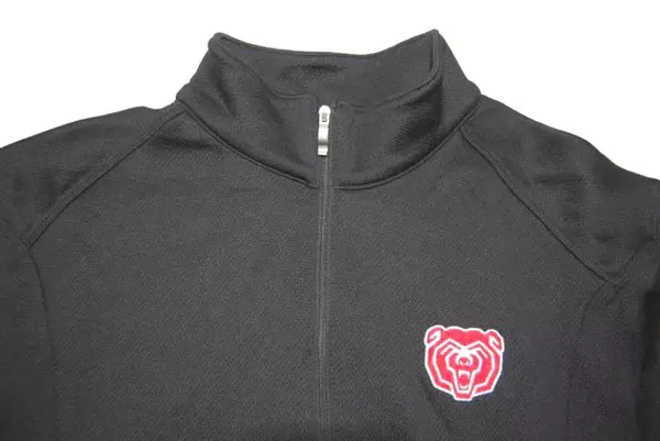 Nike Golf Jacket McMinnville Grizzlies Black Long Sleeve Men's Size Medium Zip