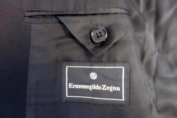 Ermenegildo Zegna Jacket Blazer Fine Worsted Super 100's Switzerland Men's 44 L