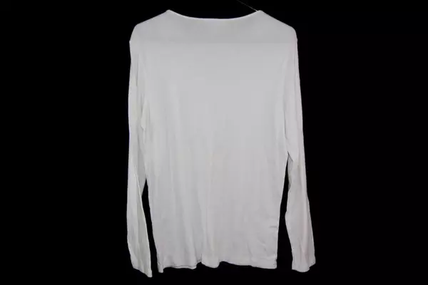 Pendleton Mills Long Sleeve Shirt Women's Size Medium Cotton White