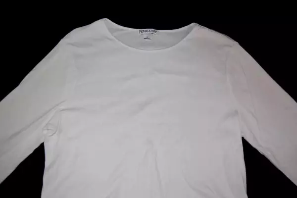 Pendleton Mills Long Sleeve Shirt Women's Size Medium Cotton White