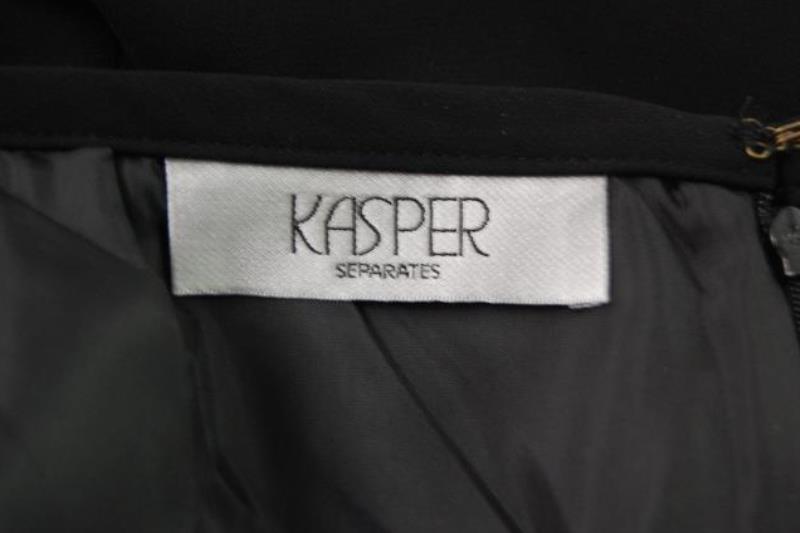 Vintage Kasper Separates Knee Length Skirt Ruffle Bottom Hem Women's Sz 10
