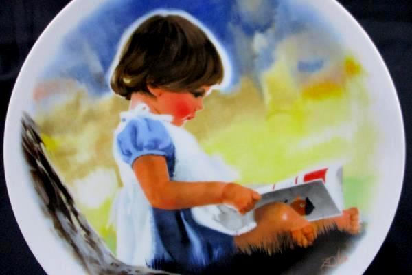 Viletta China Zolan's Children By Donald Zolan By Myself Plate