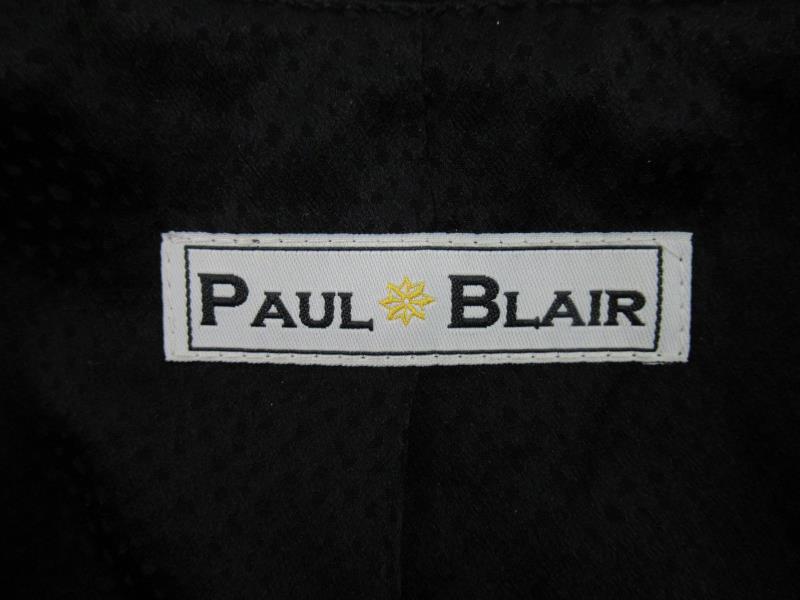 Vintage Paul Blair Open Front Peacoat Women's Size See Measurements Black