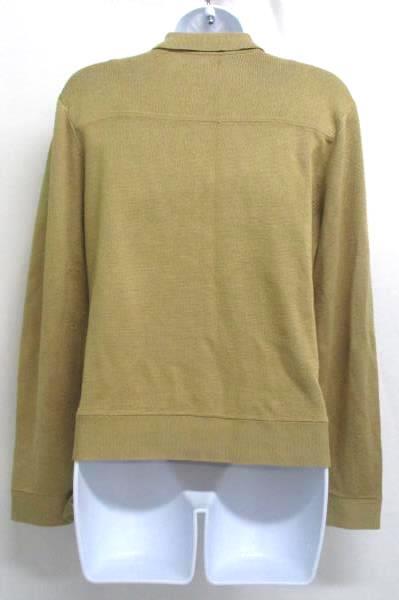 Women's Gold Cardigan Sweater 80% Silk Size Medium by Tommy Bahama