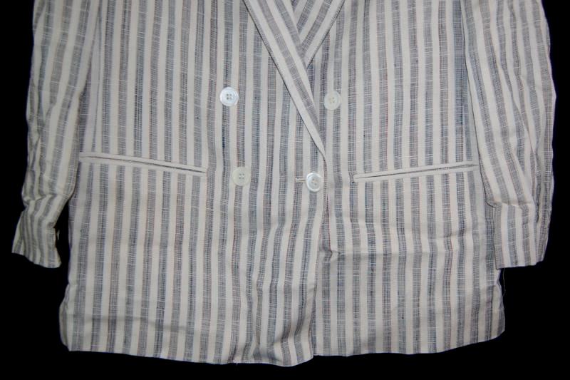 Vintage Evan Picone Suit Jacket Women's Size 8 Striped Jacket Double Breasted