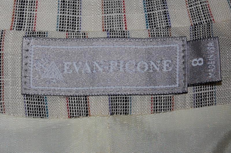 Vintage Evan Picone Suit Jacket Women's Size 8 Striped Jacket Double Breasted