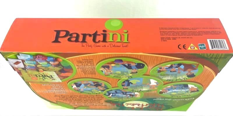Parker Brothers Partini Board Game Complete Adult Sealed 2008 Party Fun