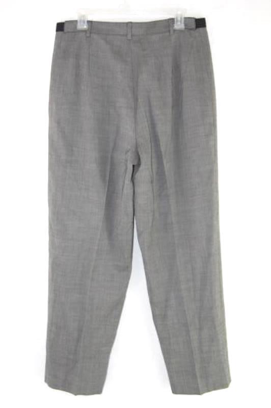 Alex St. Claire Blue Dress Slacks Women's Size 10 Grey Pocket Lined Straight