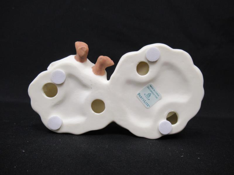 PartyLite Little Angel Ceramic Votive Candle Holder