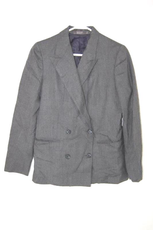 Vintage Nordstrom Women's Jacket Skirt Suit Set Women's Size 10 Grey Red Hues