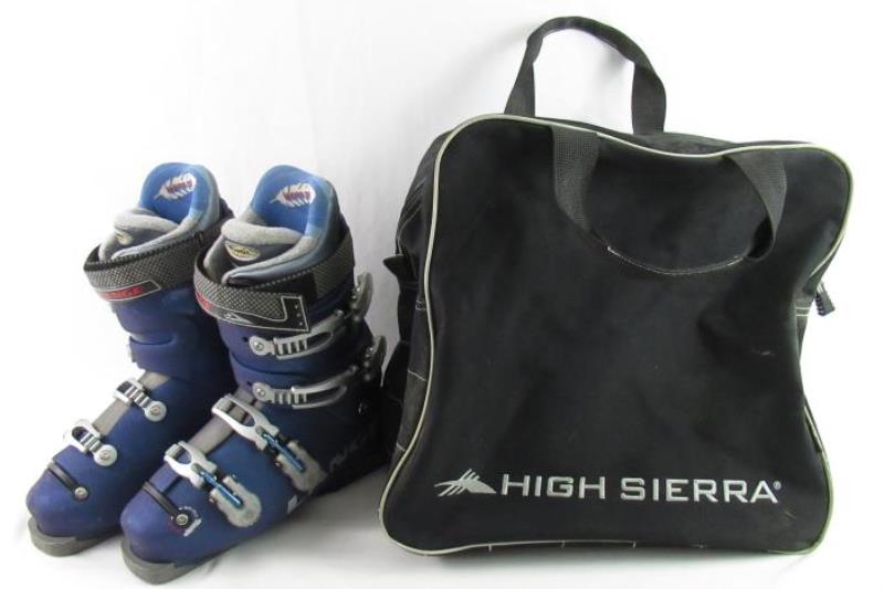 Lange CRL 80 Exclusive Ski Boots Women's Size 9.5 Bonus Bag High Sierra