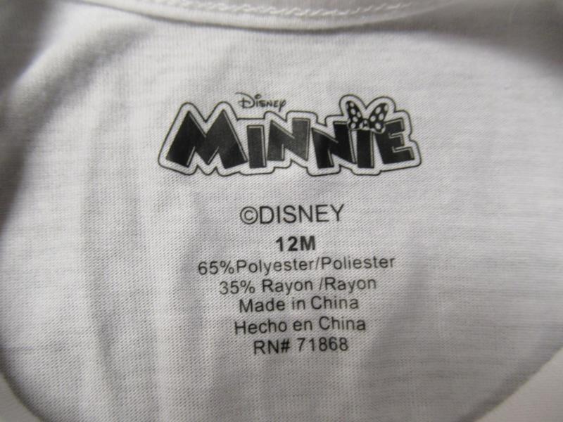 Disney Baby Minnie Mouse Forth Of July Tank Top Infant Toddler Size 12 Months