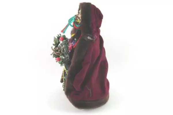World Bazaars Old World Santa Claus Tree Topper 10.5 Inches Collectible