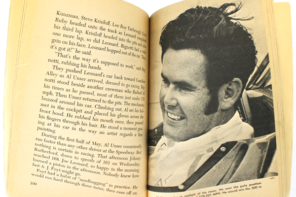 1972 Paperback The Indy 500: Thirty Days In May Hal Higdon Scholastic Book