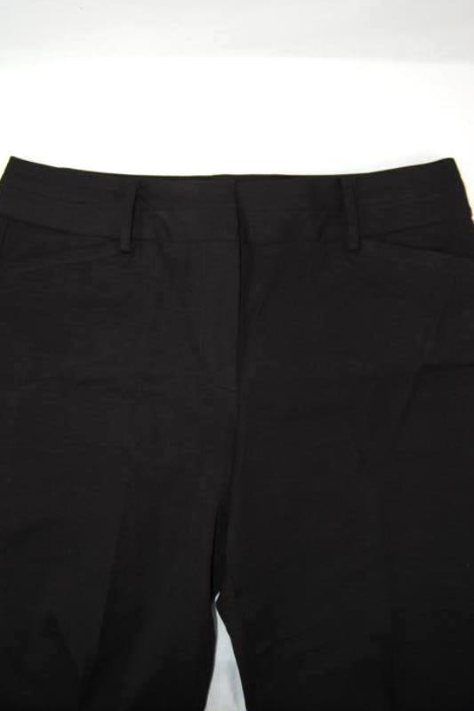 Talbots Newport Jean Pants Women's Size 10 Black Straight Fit Pockets Belt Loops