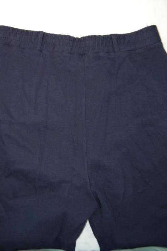 Vintage Abercombie & Fitch Women's Pants Size Large Cotton Navy Blue Pleated