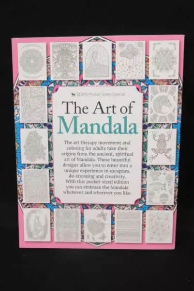 BDM The Art Of Mandala Pocket Sized Coloring Volume 4 May/June 2016