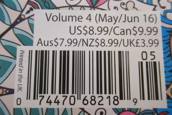 BDM The Art Of Mandala Pocket Sized Coloring Volume 4 May/June 2016