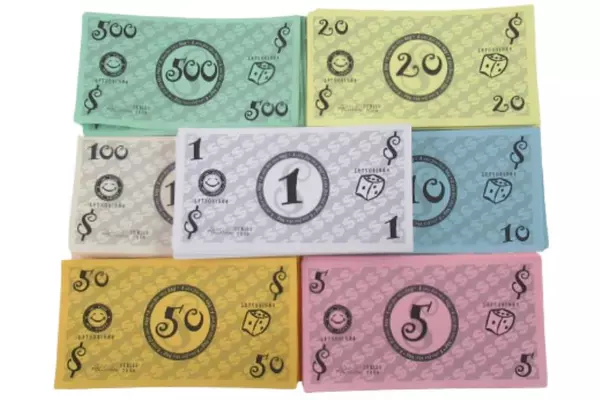 Dog-Opoly Replacement Pieces 5 Metal Pieces Plastic Bones Houses Money Cards