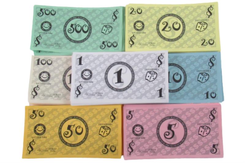 Dog-Opoly Replacement Pieces 5 Metal Pieces Plastic Bones Houses Money Cards