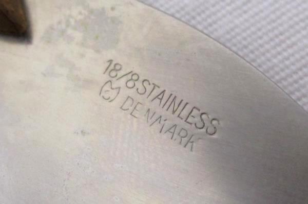 Lot of 2 MCH 18-8 Stainless Steel Serving Bowls One Lidded Wood Handles