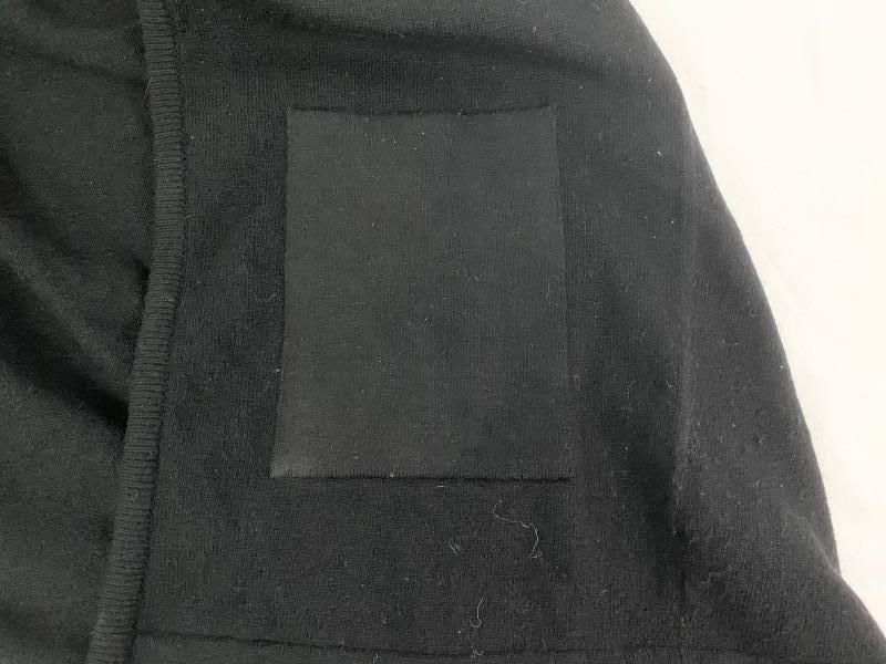 Vintage Jaeger Paris London Lambs Wool Cardigan Women's Size 34" Black