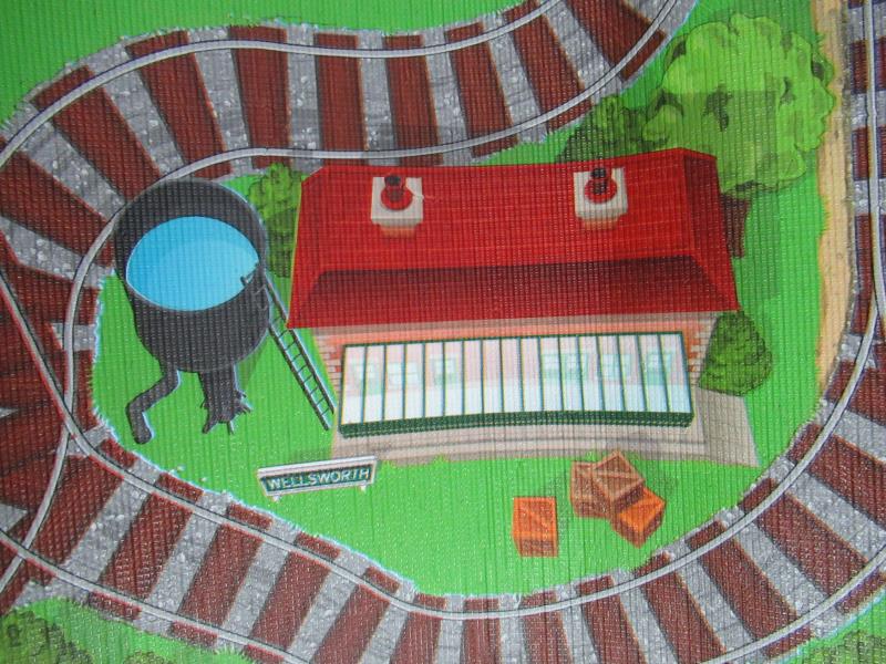 Thomas And Friend Roll at Play Mat Track Felt Thomas The Train 2016 Gullane