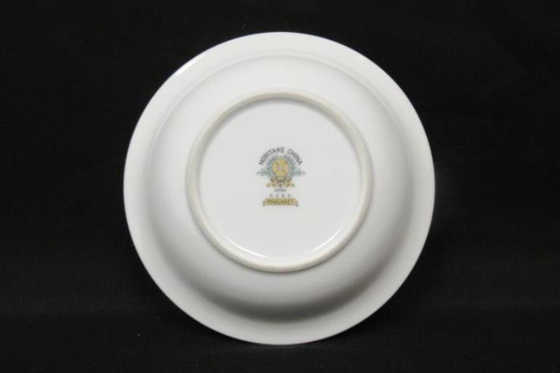 Lot of 2 Noritake China Fruit Bowls Margaret Pattern 6243 White Oak Leaves
