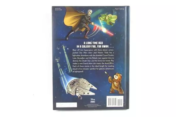 Star Wars 5-Minute Stories Hardcover LucasFilm Disney First Edition 2015
