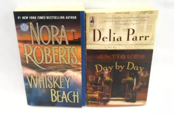 Lot of 4 Paperback Novels Nora Roberts Delia Parr Kathryn Hughes Angela Hunt
