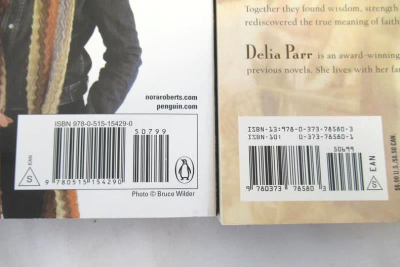 Lot of 4 Paperback Novels Nora Roberts Delia Parr Kathryn Hughes Angela Hunt