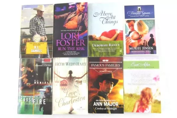 Lot of 8 Paperback Romance Novels Harlequin Steeple Hill Ann Major Lori Foster