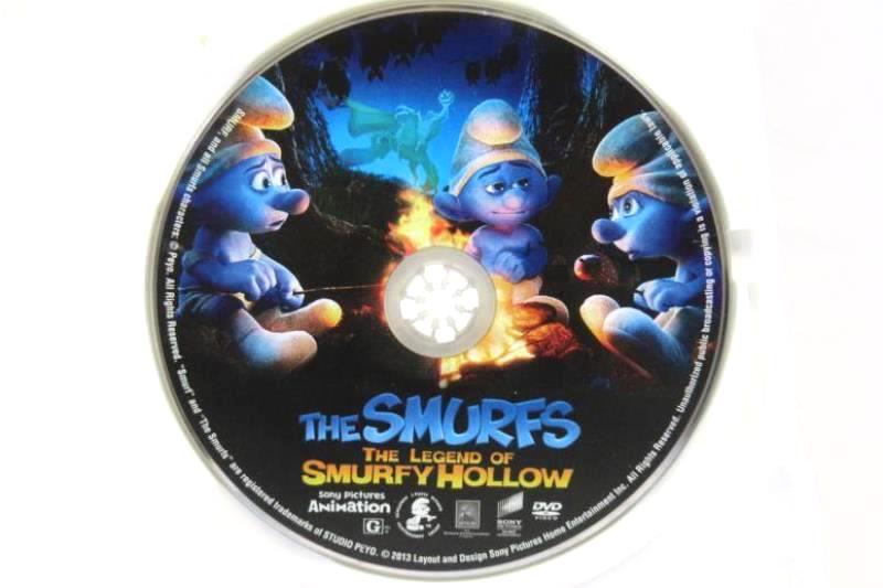 The Smurfs The Legend of Smurfy Hollow DVD Animated Movie 2013 Sony Pictures