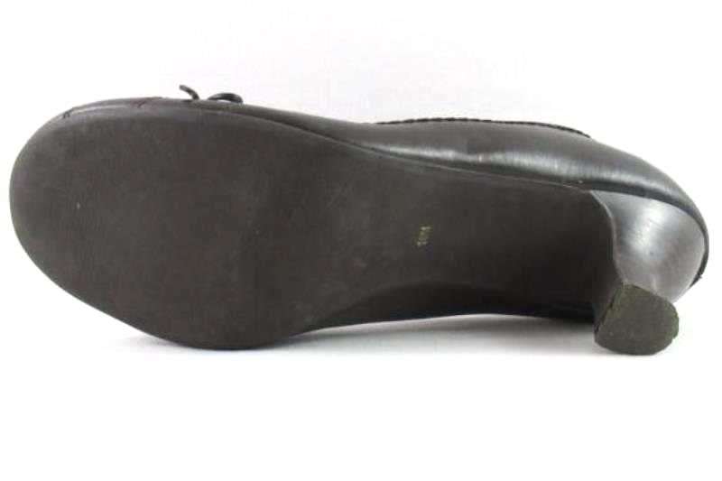 Mudd Noel Brown Round Toe Heels Women's Size 10 M Bow