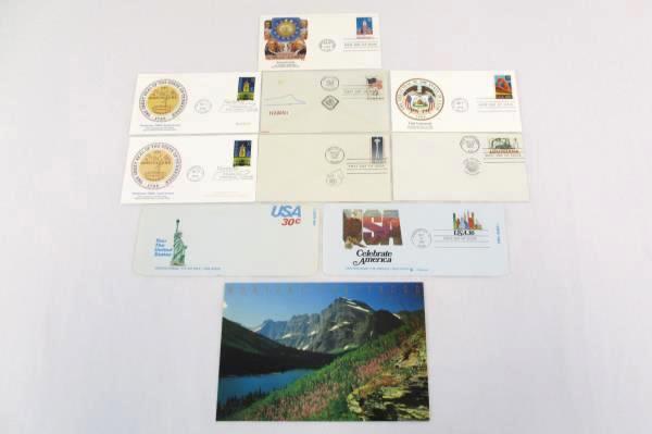 Mixed Lot US States FDC/FDI 1960 to 1996 Hawaii Tennessee Montana Washington